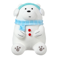 Thú bông We Bare Bears(Ice-Bear with Earmuff)