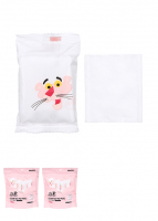 Bông tẩy trang du lịch pink panther 10pack*10 gói